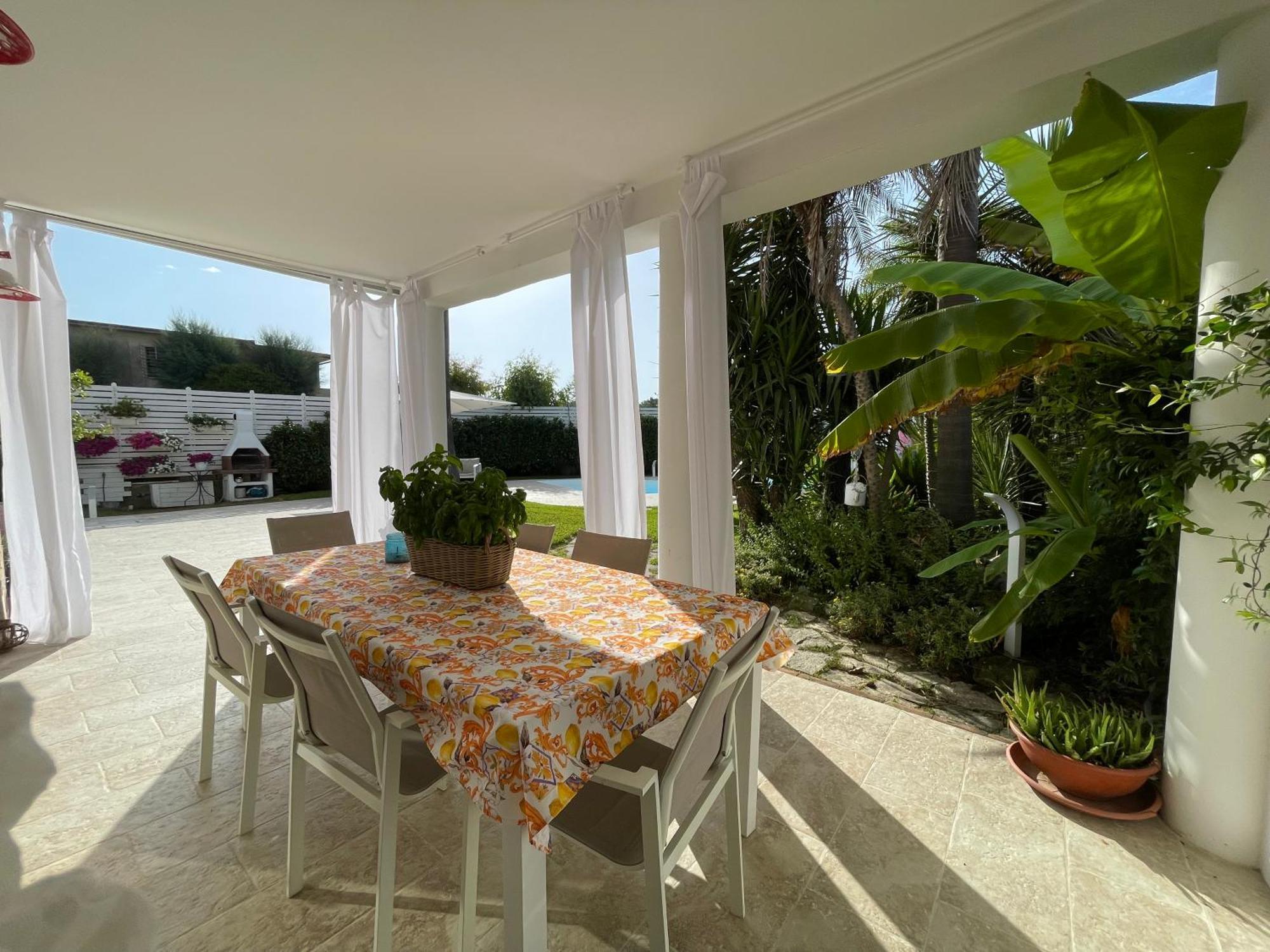 Edri Beach House - Villa Con Piscina Pontecagnano Bagian luar foto